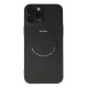 iPhone 12 Pro Max Kılıf Jack Magneticsafe Lens Silikon - Siyah