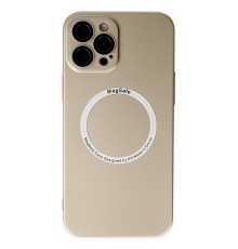 iPhone 12 Pro Max Kılıf Jack Magneticsafe Lens Silikon - Gold