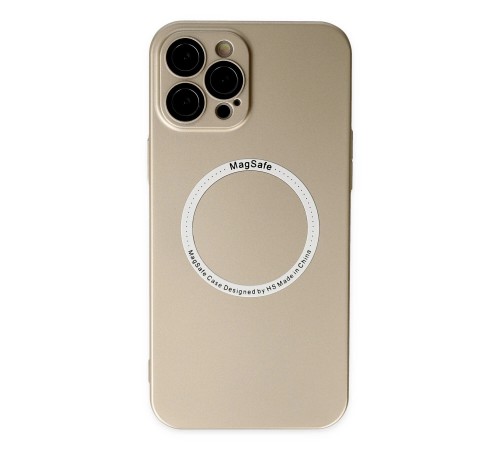 iPhone 12 Pro Max Kılıf Jack Magneticsafe Lens Silikon - Gold iPhone 12 Pro Max Kılıf Jack Magneticsafe Lens Silikon - Gold