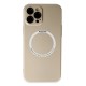 iPhone 12 Pro Max Kılıf Jack Magneticsafe Lens Silikon - Gold