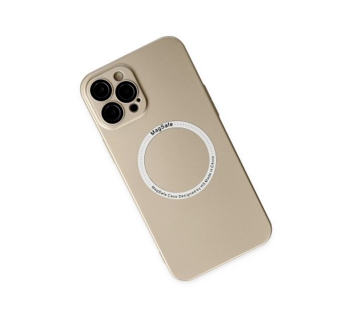 iPhone 12 Pro Max Kılıf Jack Magneticsafe Lens Silikon - Gold iPhone 12 Pro Max Kılıf Jack Magneticsafe Lens Silikon - Gold
