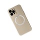 iPhone 12 Pro Max Kılıf Jack Magneticsafe Lens Silikon - Gold