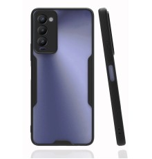 Tecno Camon 18 Kılıf Platin Silikon - Siyah