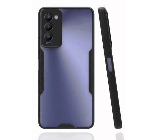 Tecno Camon 18 Kılıf Platin Silikon - Siyah