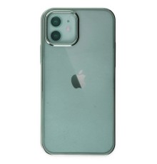 iPhone 12 Kılıf Element Silikon - Yeşil