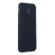 Samsung Galaxy J7 Pro / J730 Kılıf Nano içi Kadife Silikon - Koyu Mavi