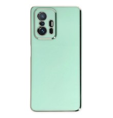 Xiaomi Mi 11T Pro Kılıf Volet Silikon - Açık Yeşil