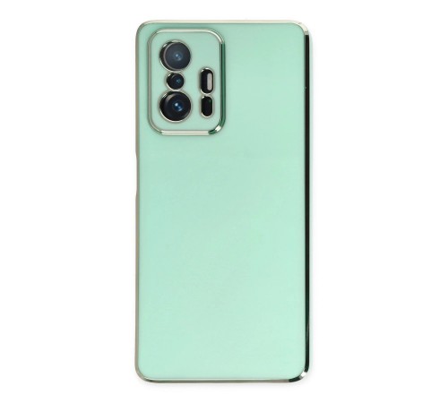 Xiaomi Mi 11T Pro Kılıf Volet Silikon - Açık Yeşil Xiaomi Mi 11T Pro Kılıf Volet Silikon - Açık Yeşil