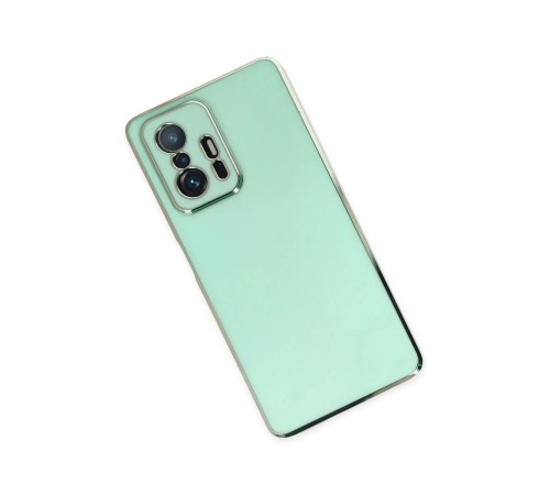 Xiaomi Mi 11T Pro Kılıf Volet Silikon - Açık Yeşil Xiaomi Mi 11T Pro Kılıf Volet Silikon - Açık Yeşil
