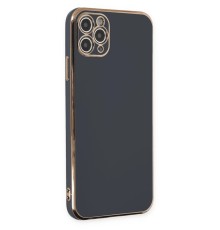 iPhone 11 Pro Max Kılıf Volet Silikon - Siyah