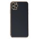 iPhone 11 Pro Max Kılıf Volet Silikon - Siyah