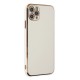iPhone 11 Pro Max Kılıf Volet Silikon - Beyaz