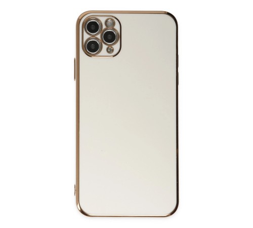 iPhone 11 Pro Max Kılıf Volet Silikon - Beyaz iPhone 11 Pro Max Kılıf Volet Silikon - Beyaz