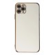 iPhone 11 Pro Max Kılıf Volet Silikon - Beyaz