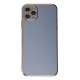 iPhone 11 Pro Max Kılıf Volet Silikon - Mavi