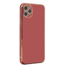 iPhone 11 Pro Max Kılıf Volet Silikon - Kırmızı