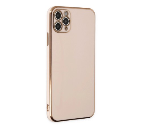 iPhone 11 Pro Max Kılıf Volet Silikon - Pembe