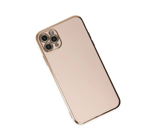 iPhone 11 Pro Max Kılıf Volet Silikon - Pembe