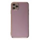 iPhone 11 Pro Max Kılıf Volet Silikon - Mor