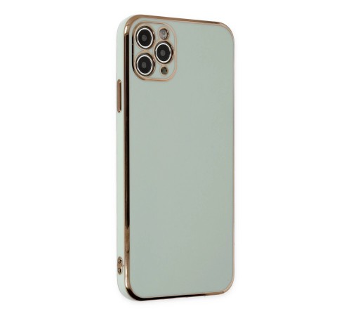 iPhone 11 Pro Max Kılıf Volet Silikon - Açık Yeşil iPhone 11 Pro Max Kılıf Volet Silikon - Açık Yeşil