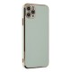 iPhone 11 Pro Max Kılıf Volet Silikon - Açık Yeşil