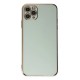 iPhone 11 Pro Max Kılıf Volet Silikon - Açık Yeşil