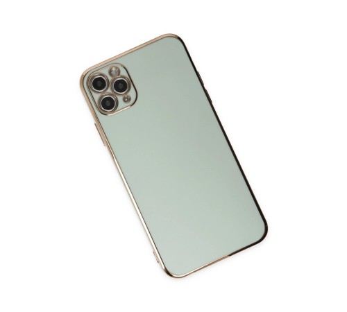 iPhone 11 Pro Max Kılıf Volet Silikon - Açık Yeşil iPhone 11 Pro Max Kılıf Volet Silikon - Açık Yeşil
