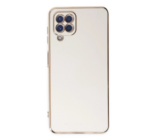 Samsung Galaxy A12 Kılıf Volet Silikon - Beyaz Samsung Galaxy A12 Kılıf Volet Silikon - Beyaz