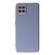 Samsung Galaxy A12 Kılıf Volet Silikon - Mavi