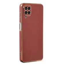 Samsung Galaxy A12 Kılıf Volet Silikon - Kırmızı