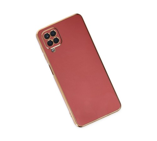 Samsung Galaxy A12 Kılıf Volet Silikon - Kırmızı Samsung Galaxy A12 Kılıf Volet Silikon - Kırmızı