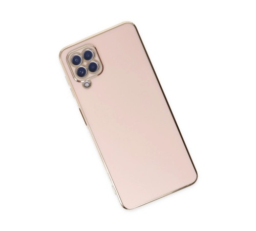 Samsung Galaxy A12 Kılıf Volet Silikon - Pembe Samsung Galaxy A12 Kılıf Volet Silikon - Pembe