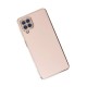 Samsung Galaxy A12 Kılıf Volet Silikon - Pembe