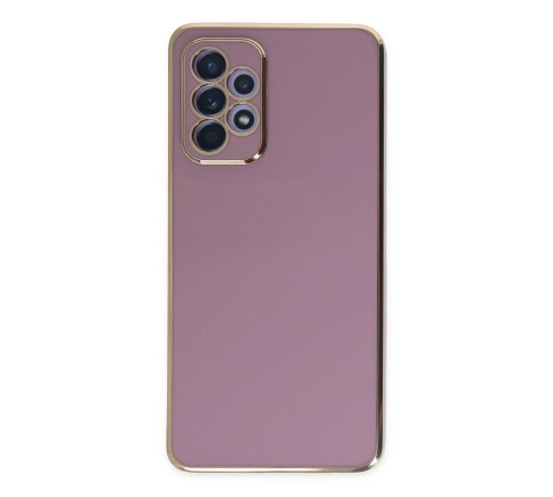 Samsung Galaxy A52 Kılıf Volet Silikon - Mor Samsung Galaxy A52 Kılıf Volet Silikon - Mor