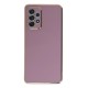 Samsung Galaxy A52 Kılıf Volet Silikon - Mor