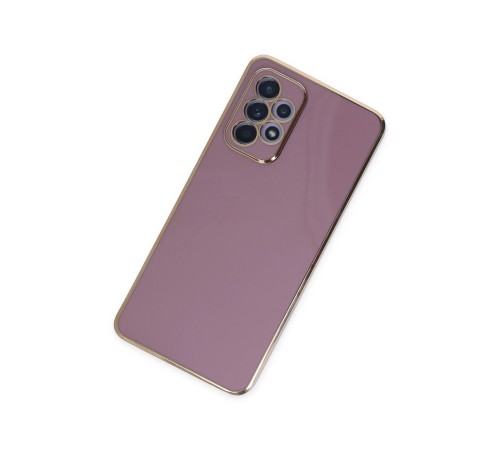 Samsung Galaxy A52 Kılıf Volet Silikon - Mor Samsung Galaxy A52 Kılıf Volet Silikon - Mor