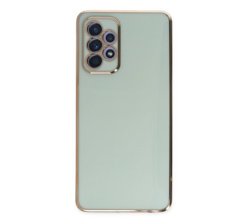 Samsung Galaxy A52 Kılıf Volet Silikon - Açık Yeşil Samsung Galaxy A52 Kılıf Volet Silikon - Açık Yeşil