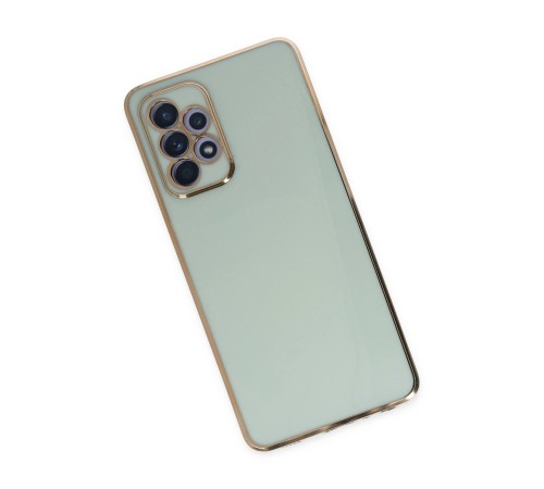 Samsung Galaxy A52 Kılıf Volet Silikon - Açık Yeşil Samsung Galaxy A52 Kılıf Volet Silikon - Açık Yeşil