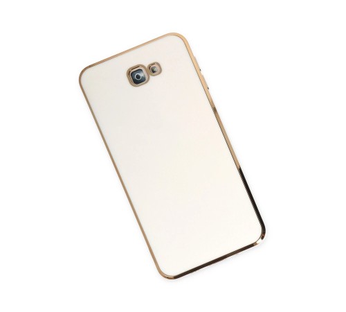 Samsung Galaxy J7 Prime Kılıf Volet Silikon - Beyaz Samsung Galaxy J7 Prime Kılıf Volet Silikon - Beyaz