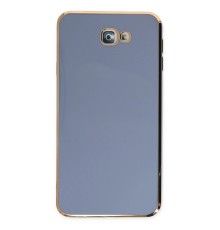 Samsung Galaxy J7 Prime Kılıf Volet Silikon - Mavi