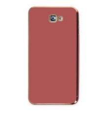 Samsung Galaxy J7 Prime Kılıf Volet Silikon - Kırmızı