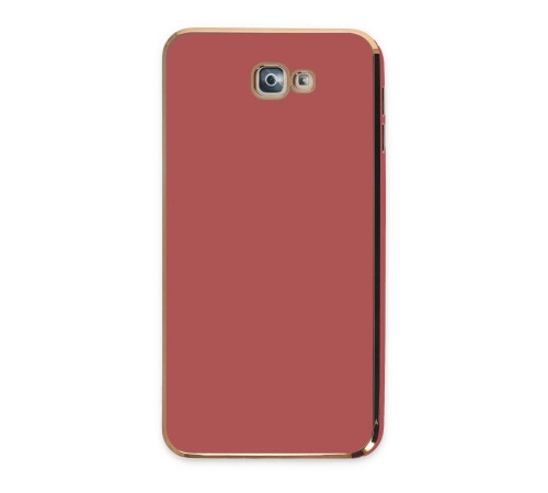 Samsung Galaxy J7 Prime Kılıf Volet Silikon - Kırmızı Samsung Galaxy J7 Prime Kılıf Volet Silikon - Kırmızı