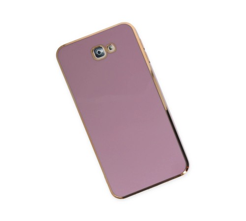 Samsung Galaxy J7 Prime Kılıf Volet Silikon - Mor Samsung Galaxy J7 Prime Kılıf Volet Silikon - Mor