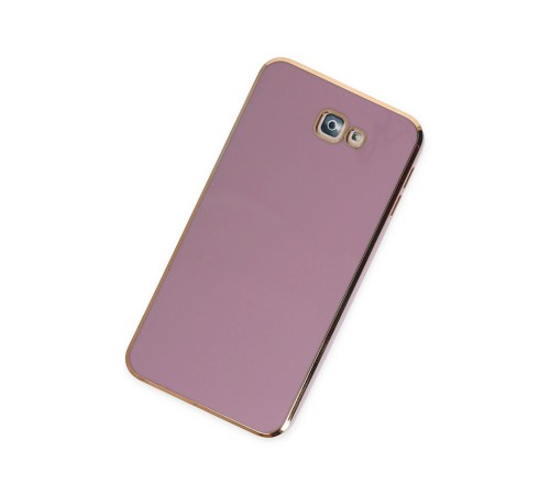 Samsung Galaxy J7 Prime Kılıf Volet Silikon - Mor Samsung Galaxy J7 Prime Kılıf Volet Silikon - Mor