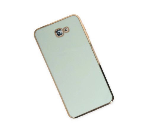 Samsung Galaxy J7 Prime Kılıf Volet Silikon - Açık Yeşil Samsung Galaxy J7 Prime Kılıf Volet Silikon - Açık Yeşil