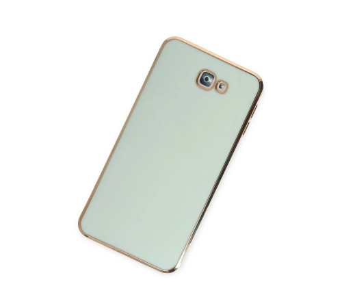 Samsung Galaxy J7 Prime Kılıf Volet Silikon - Açık Yeşil Samsung Galaxy J7 Prime Kılıf Volet Silikon - Açık Yeşil
