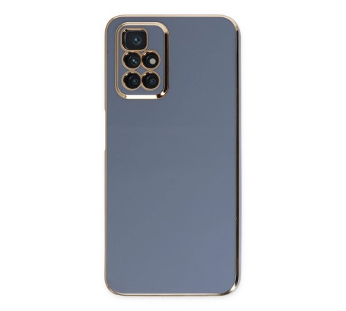 Xiaomi Redmi 10 2022 Kılıf Volet Silikon - Mavi Xiaomi Redmi 10 2022 Kılıf Volet Silikon - Mavi