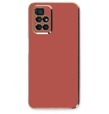 Xiaomi Redmi 10 2022 Kılıf Volet Silikon - Kırmızı