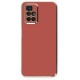 Xiaomi Redmi 10 2022 Kılıf Volet Silikon - Kırmızı