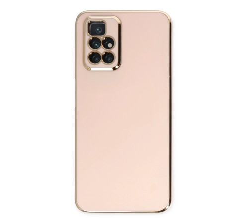 Xiaomi Redmi 10 2022 Kılıf Volet Silikon - Pembe Xiaomi Redmi 10 2022 Kılıf Volet Silikon - Pembe